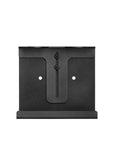 The Act Dispenser Holder Bracket Double back plate — wall fixing points and dual collar screw detail