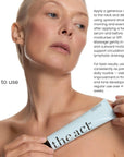 How to use The Act Neck Cream — apply with upward strokes morning and evening