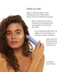 How to use The Act Overnight Cream — apply as last step in evening routine to face and neck