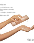 How to use The Act Intimate Wash — apply small amount during bathing, rinse thoroughly, suitable for daily use