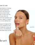 How to use The Act Lip Oil Tint — apply alone or over lip balm, build layers for more colour