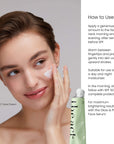 How to use The Act Vitamin C Face Cream — apply morning and evening after serum before SPF