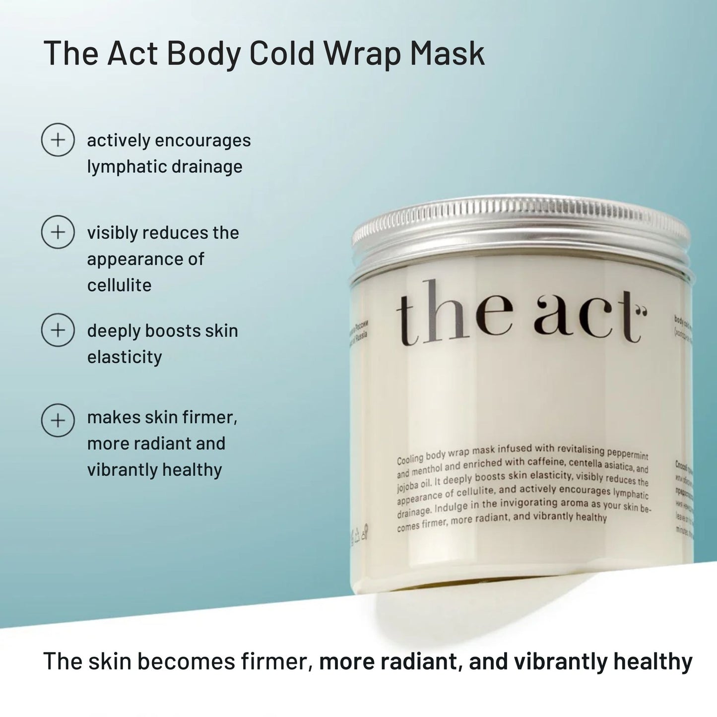 Body Cold Wrap Mask