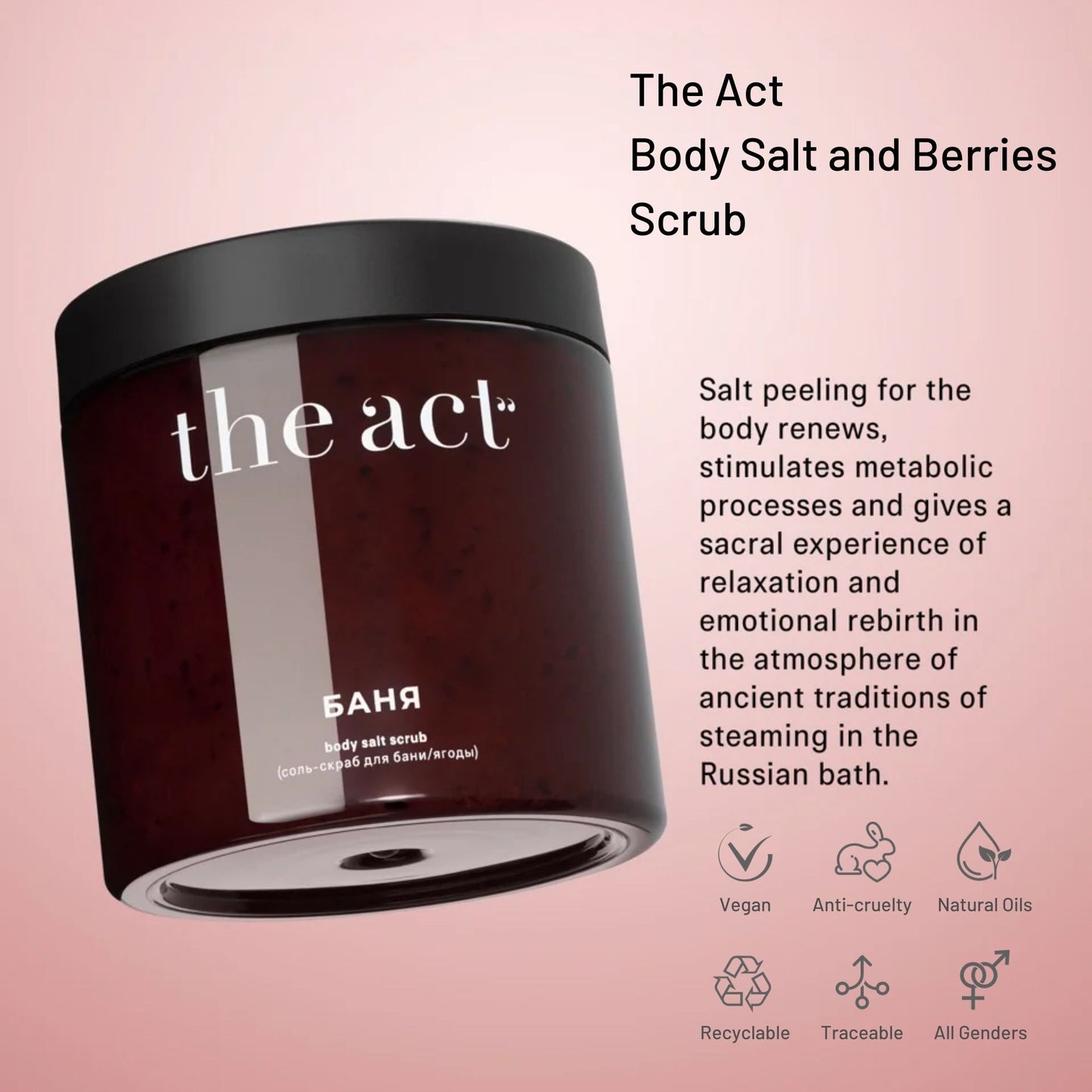 Body Salts & Berries Scrub 2000g