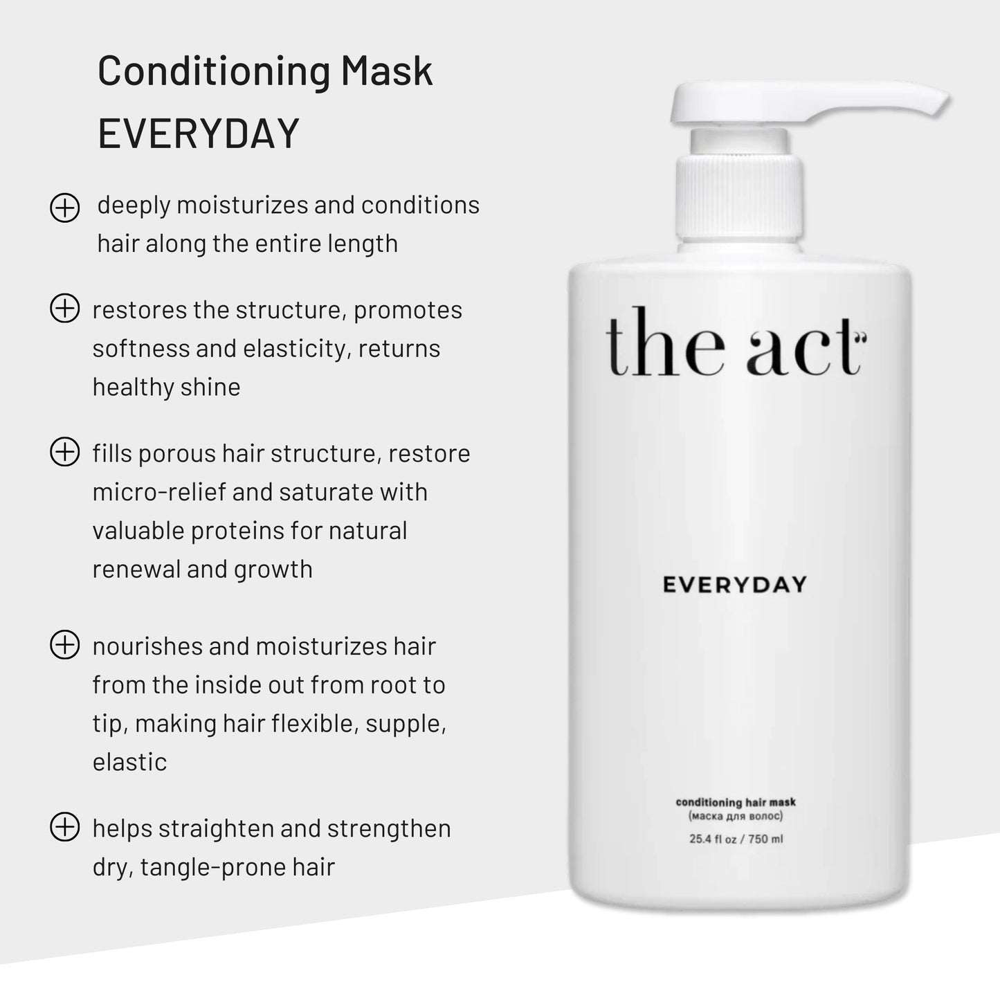 Conditioning Hair Mask EVERYDAY 750ml