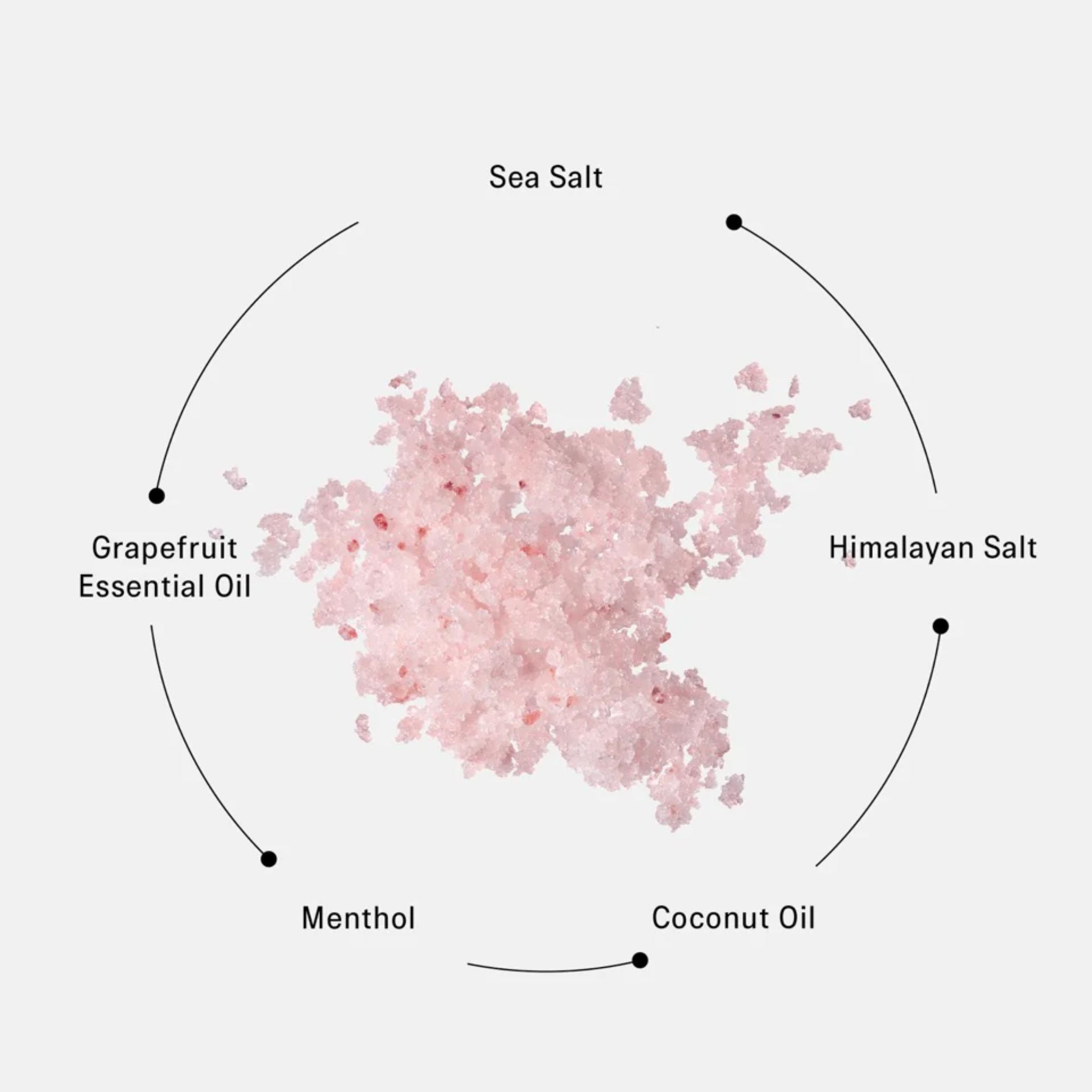 Detoxifying Leg Scrub with Himalayan Salt and Grapefruit