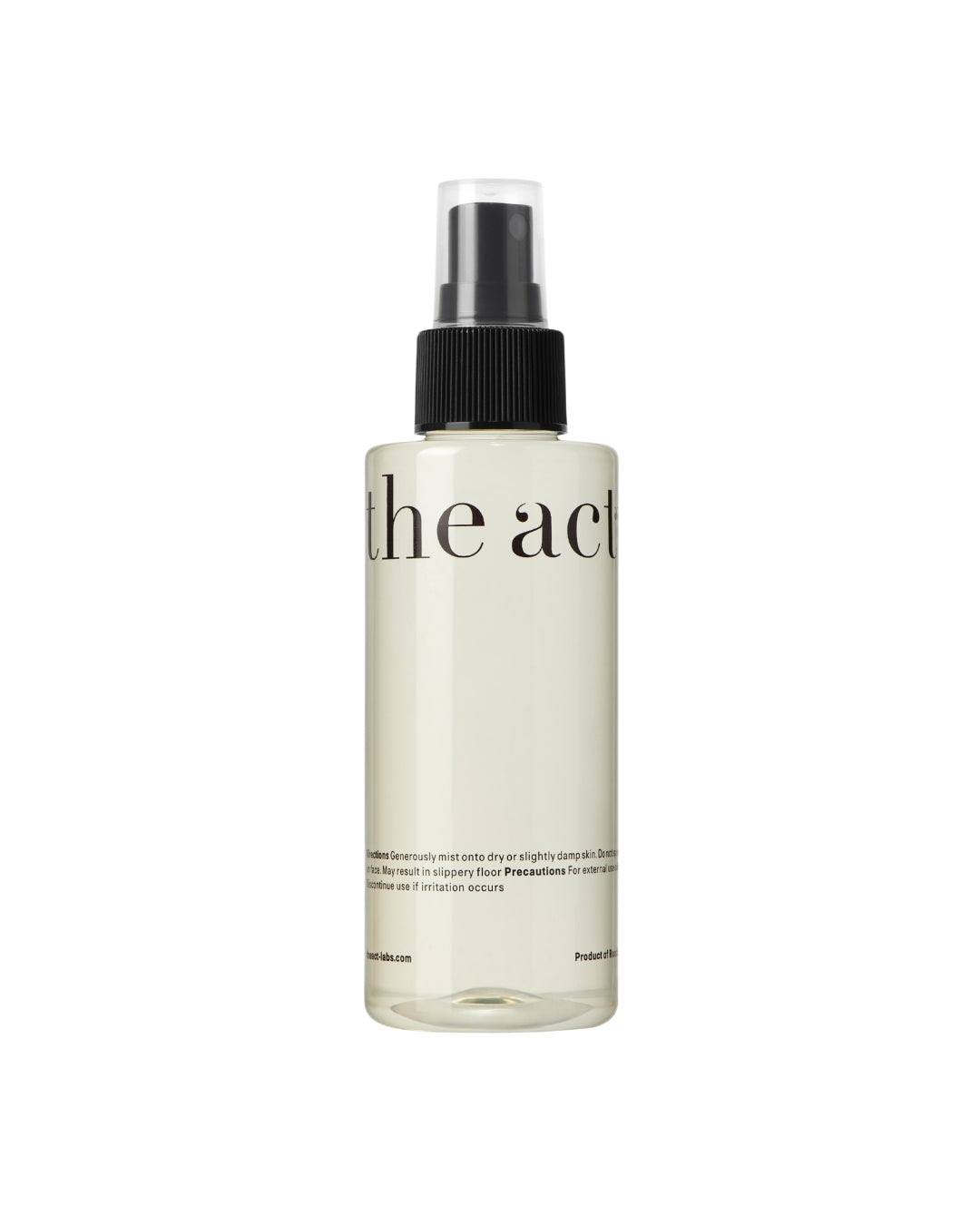 Dry oil body mist