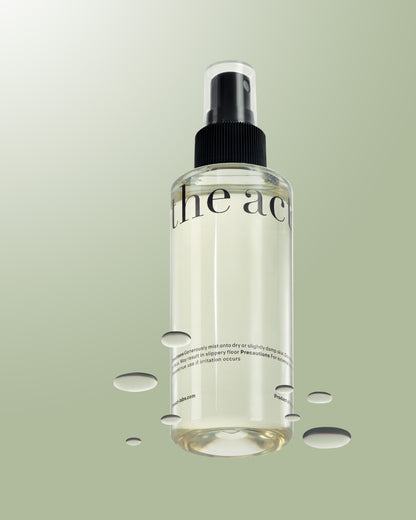 Dry oil body mist
