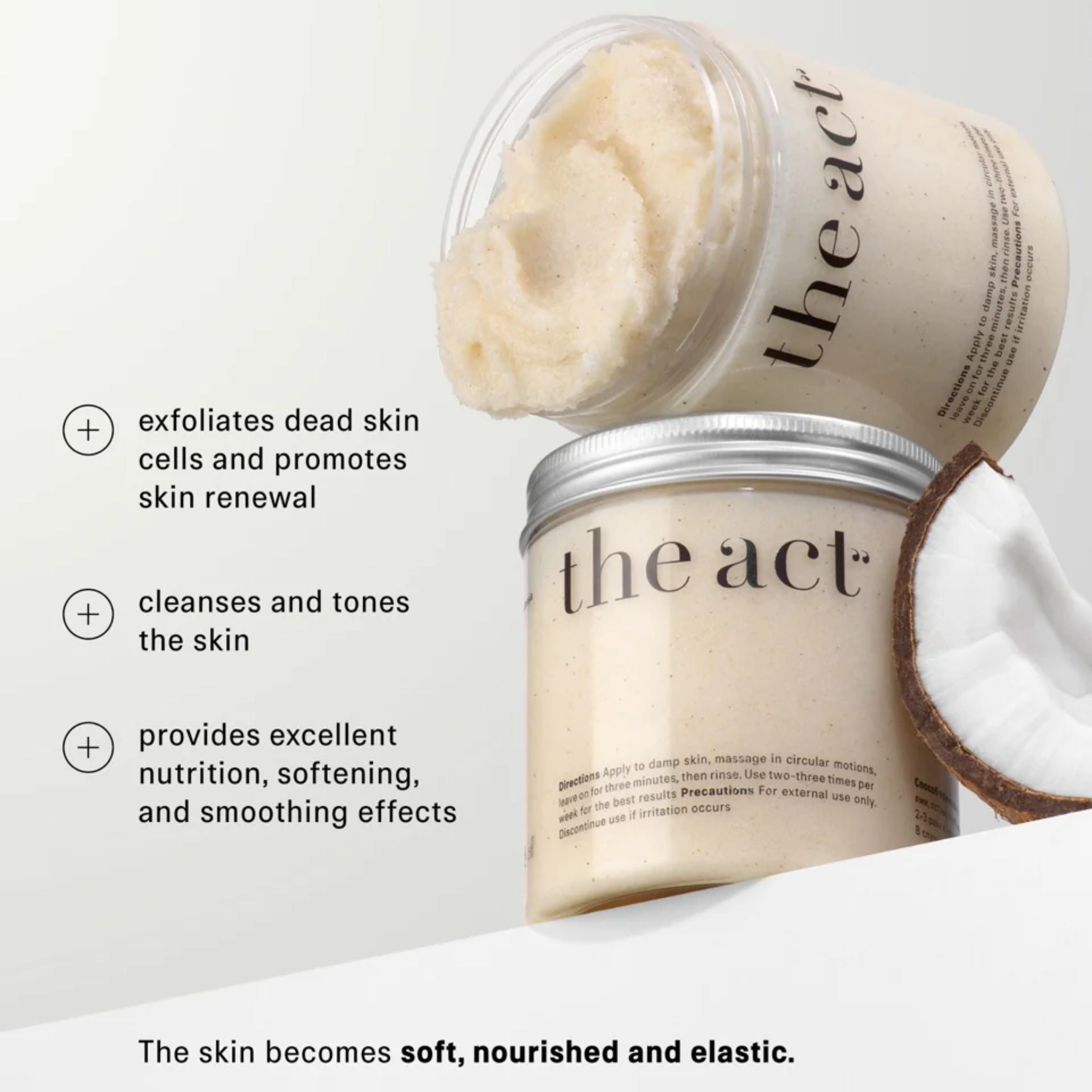 Exfoliating Sea Salt & Coconut Body Scrub