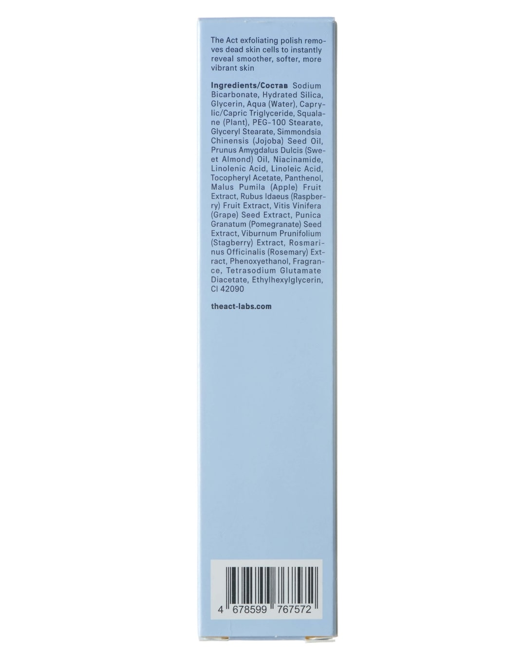 Exfoliating face polish