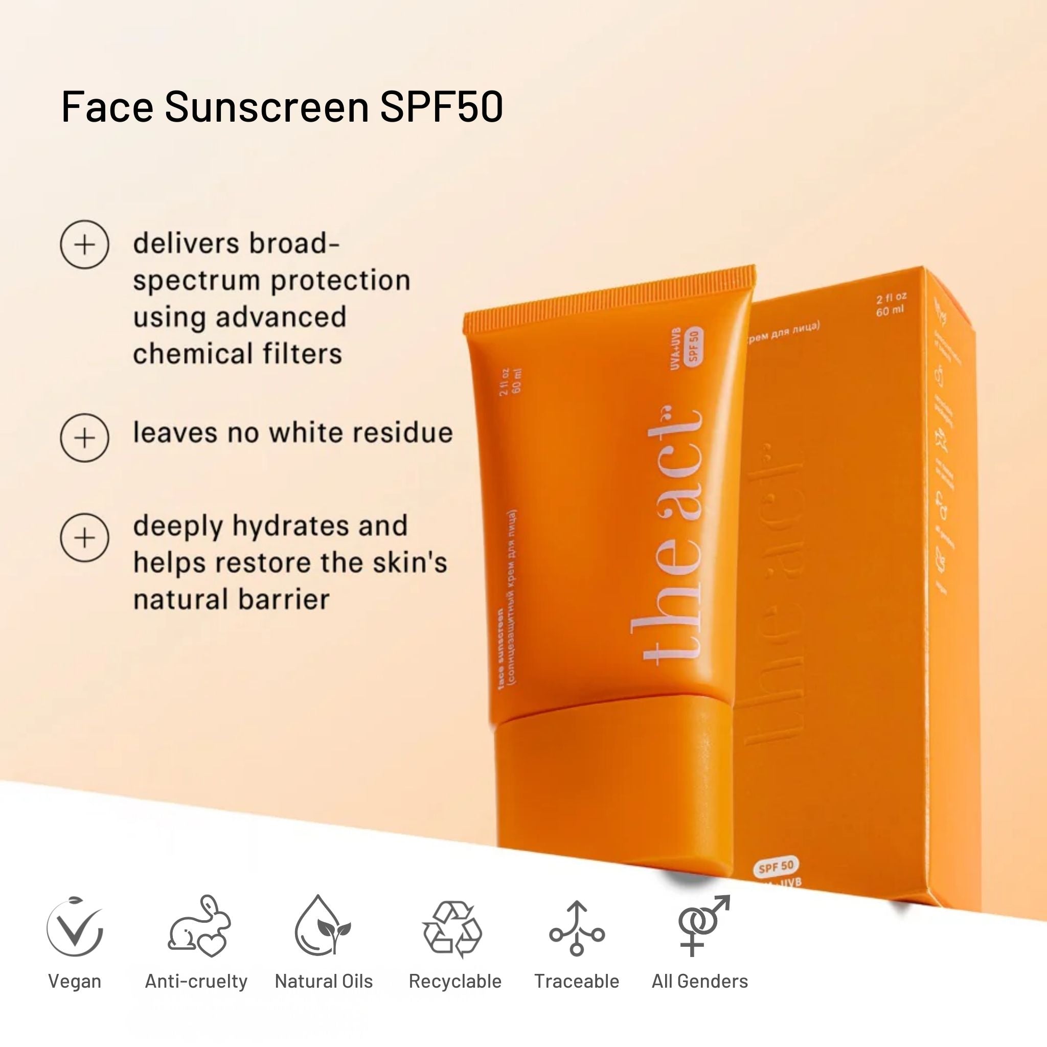 Face Sunscreen SPF 50
