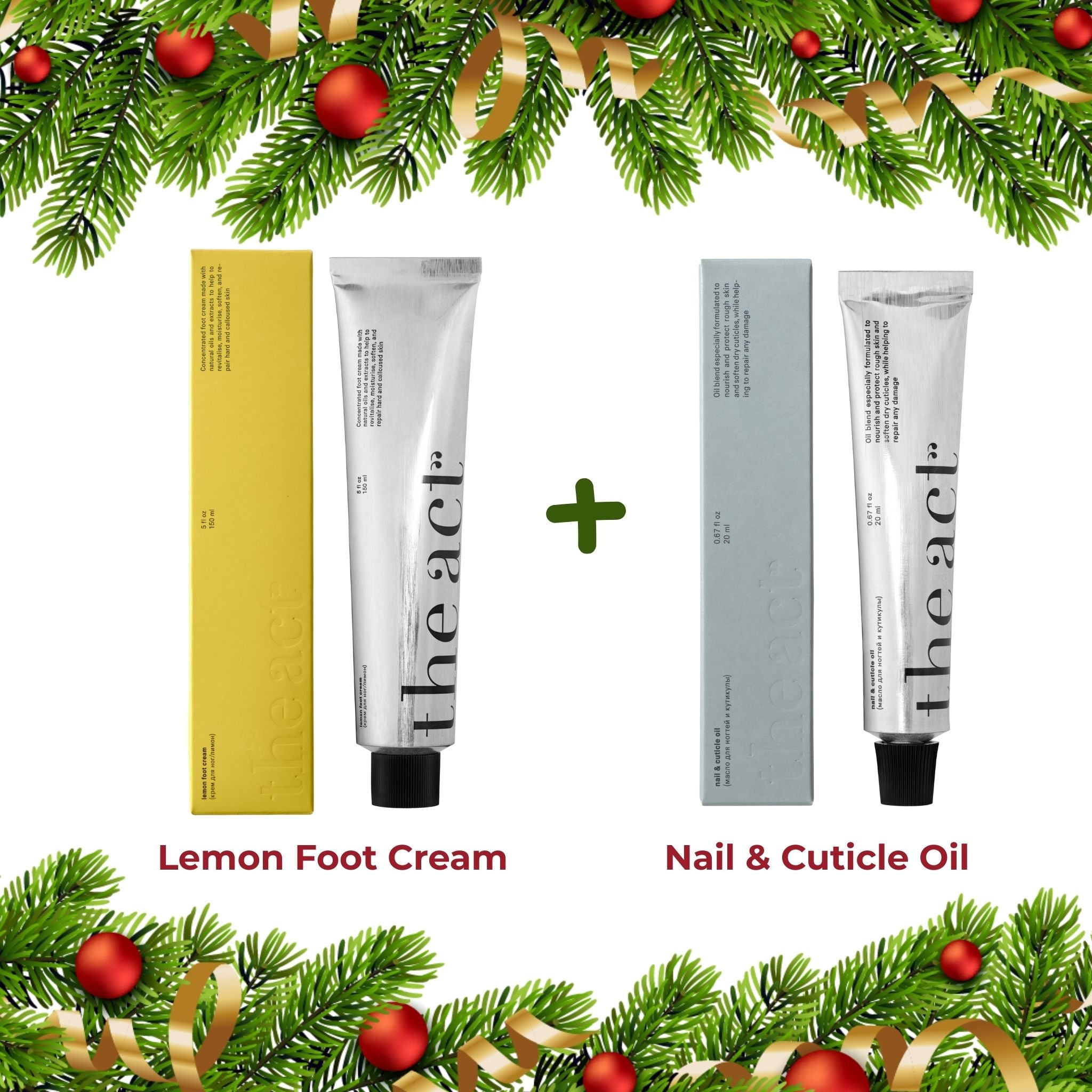 Foot Cream & Cuticle Oil Bundle