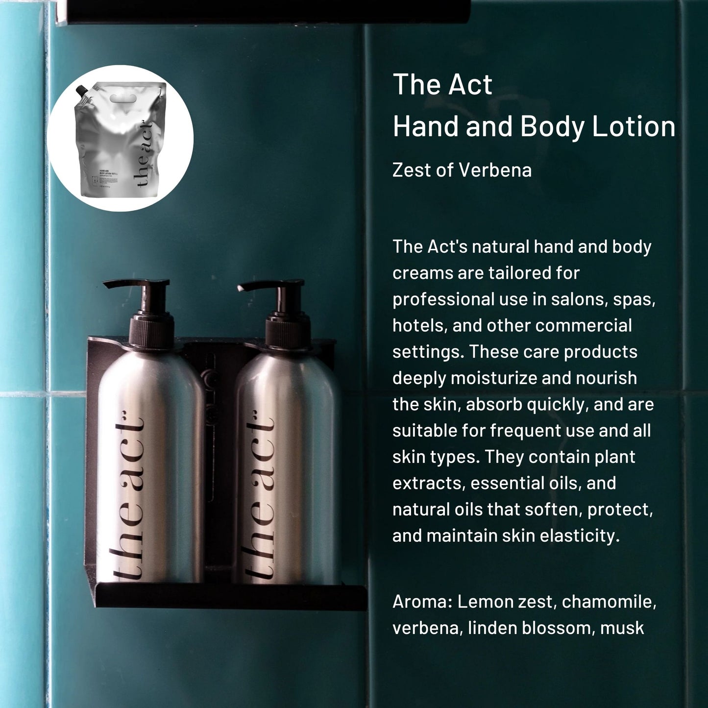Hand and Body Lotion - Zest of Verbena Refill 2L