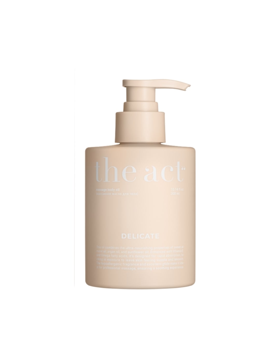 Body oil massage Delicate