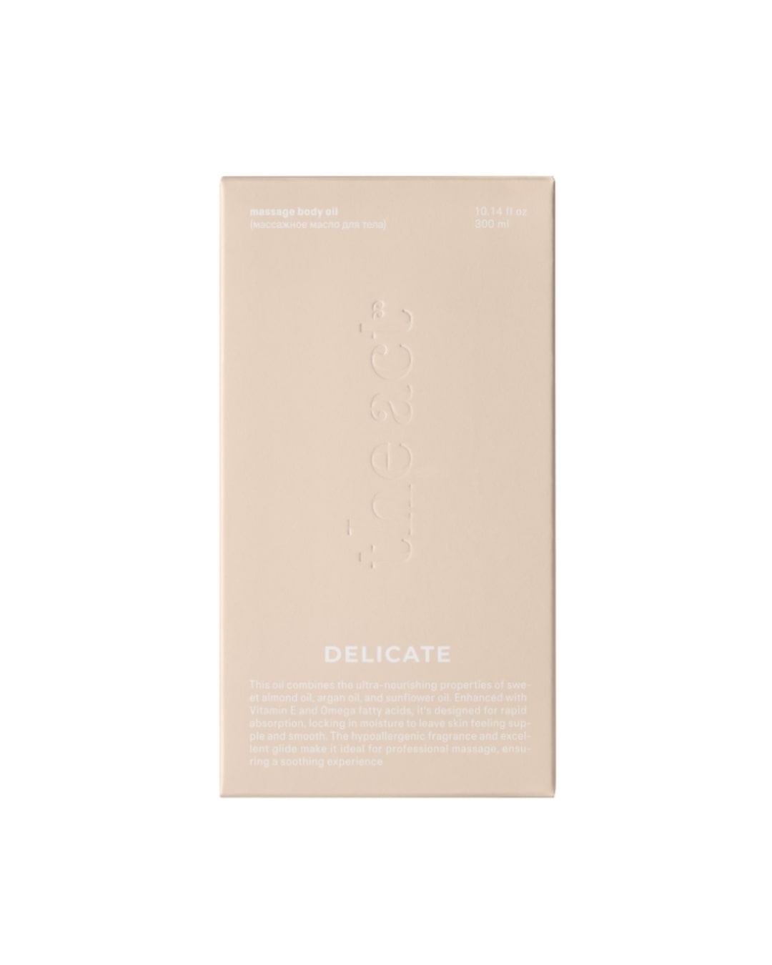 Body oil massage Delicate