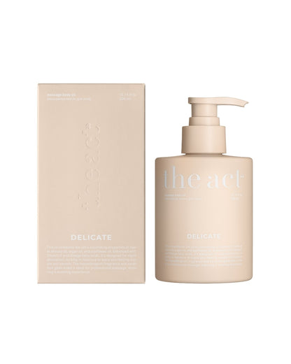 Body oil massage Delicate