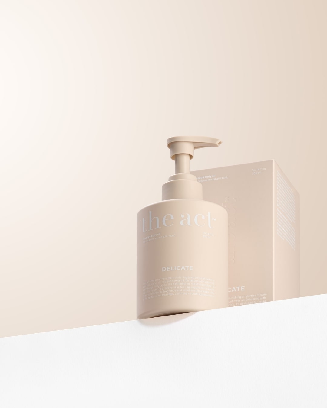 Body oil massage Delicate
