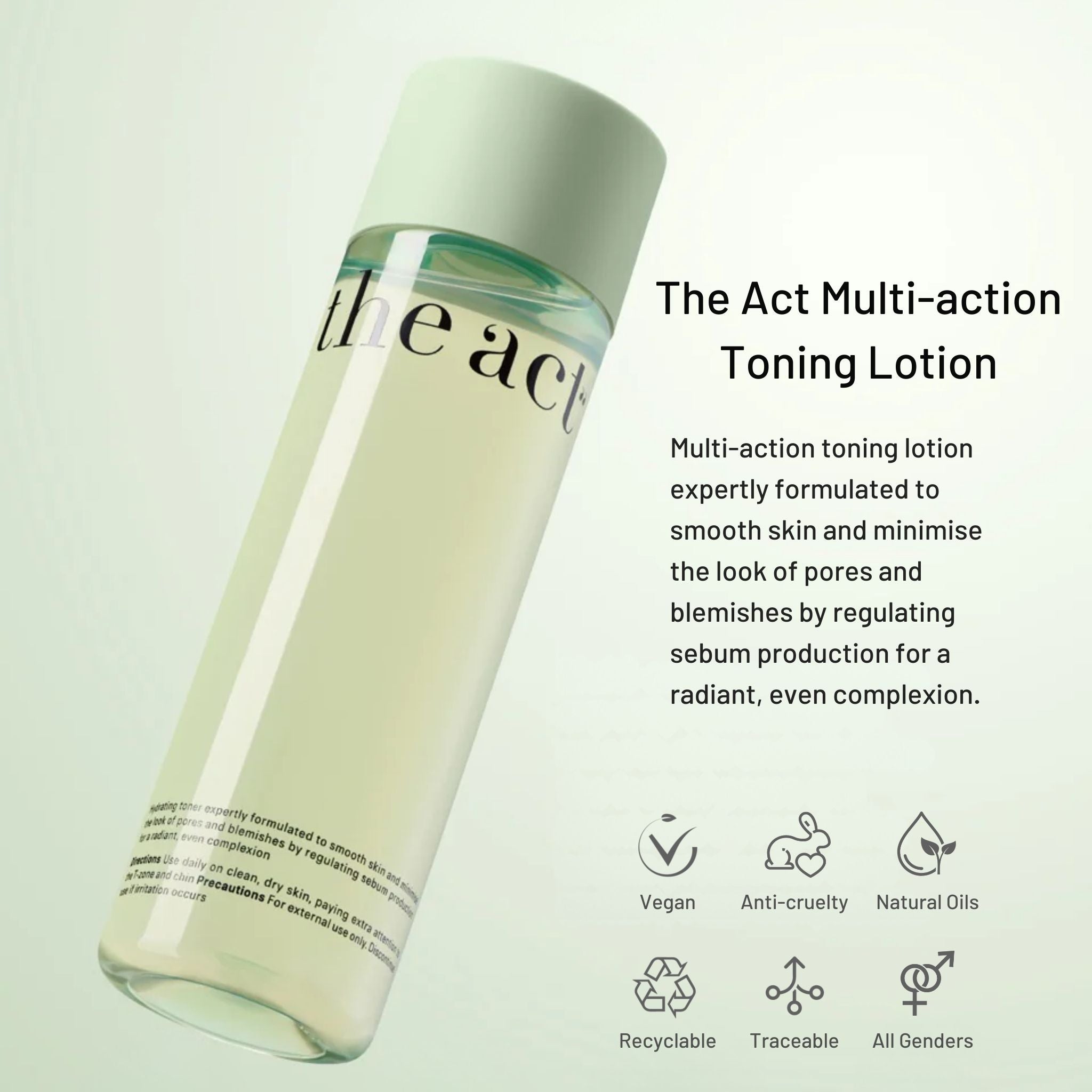 Multi-action toning lotion