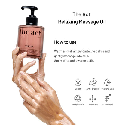 Relaxing Massage Body Oil