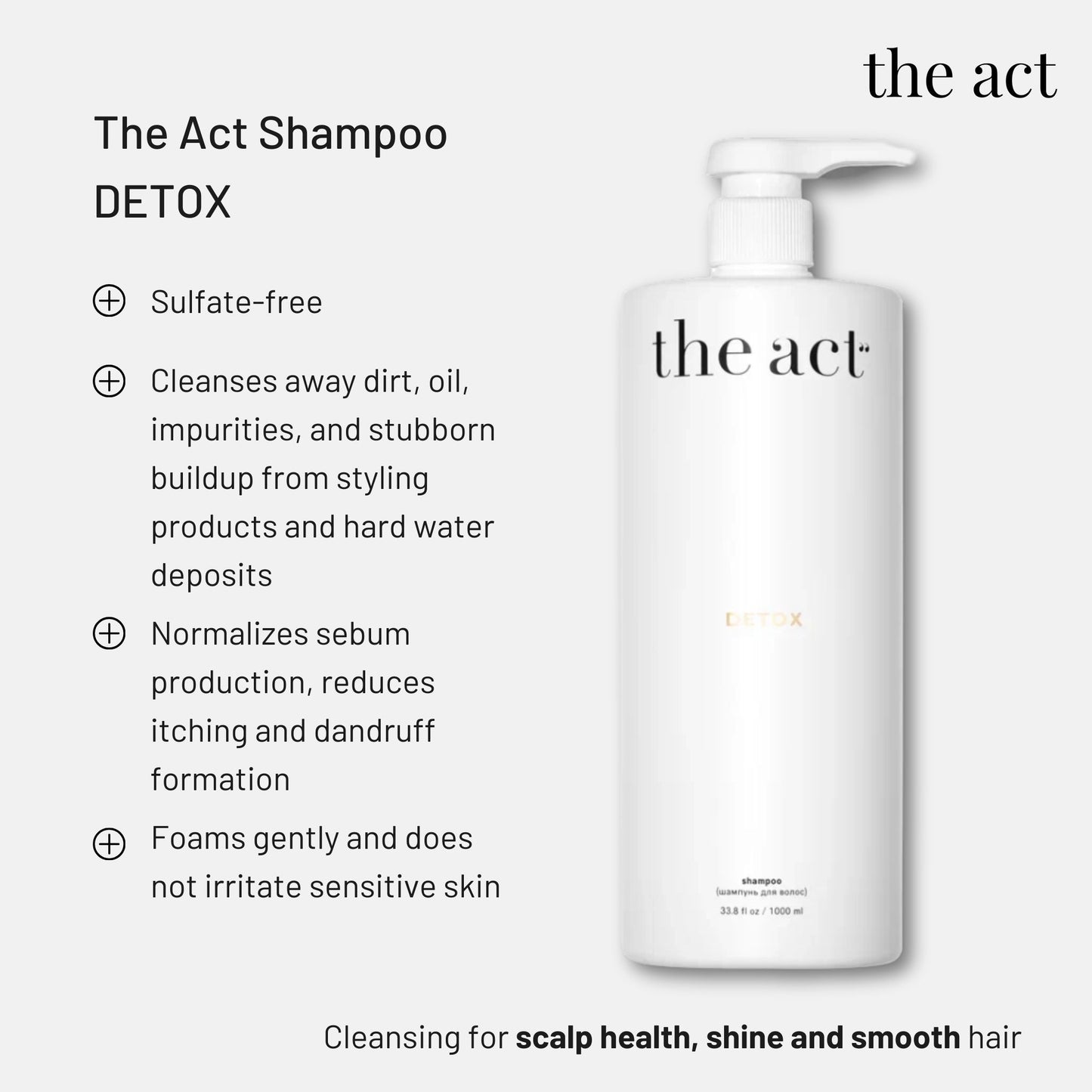 Shampoo DETOX 1000ml