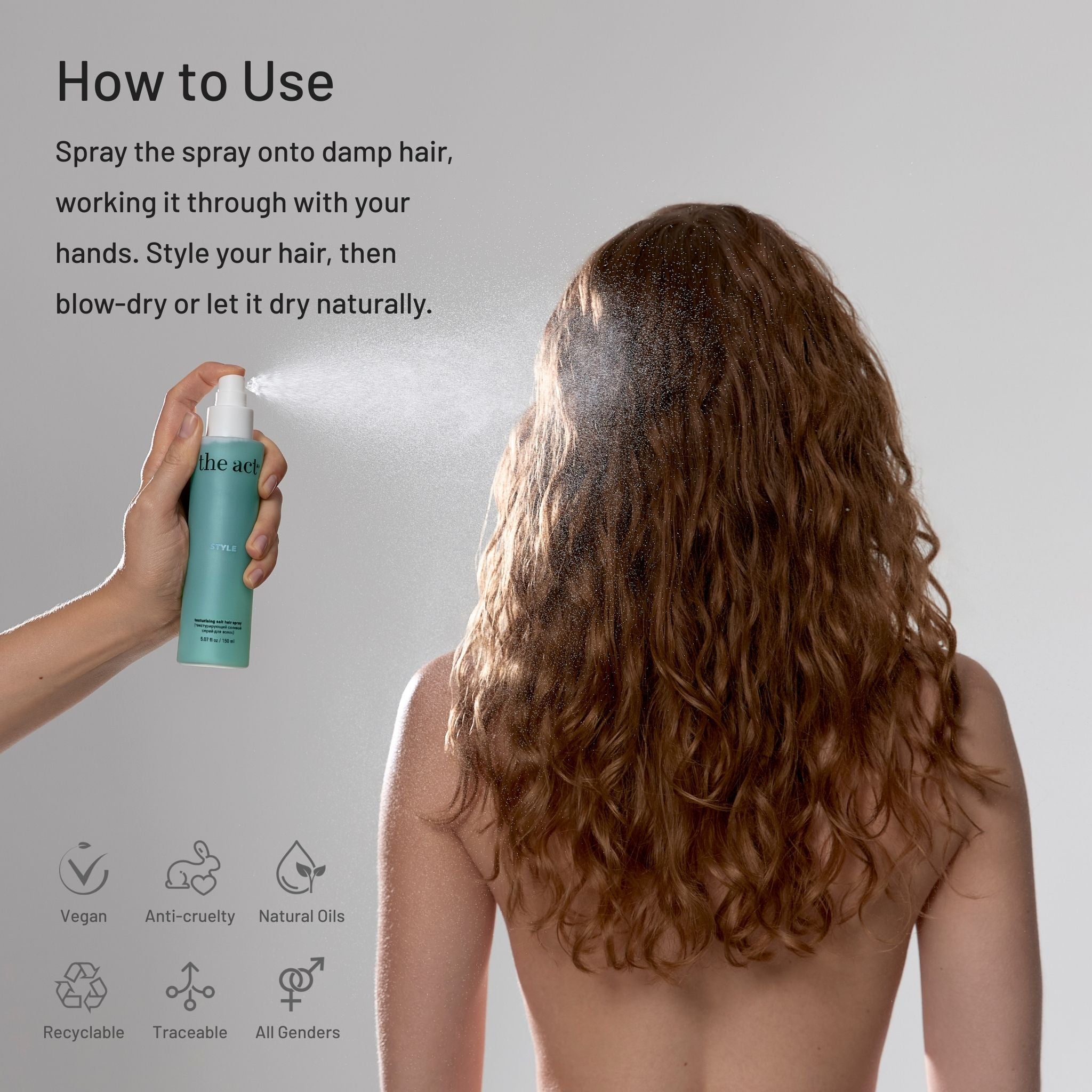 Texturizing Salt Hair Spray STYLE