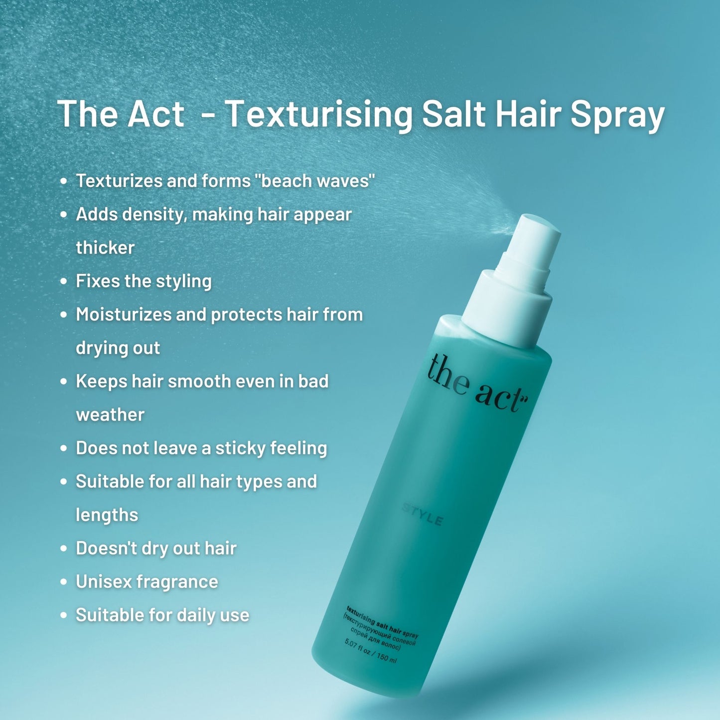 Texturizing Salt Hair Spray STYLE