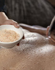 How to use The Act Banya Scrub 500g — for a back scrub spa session