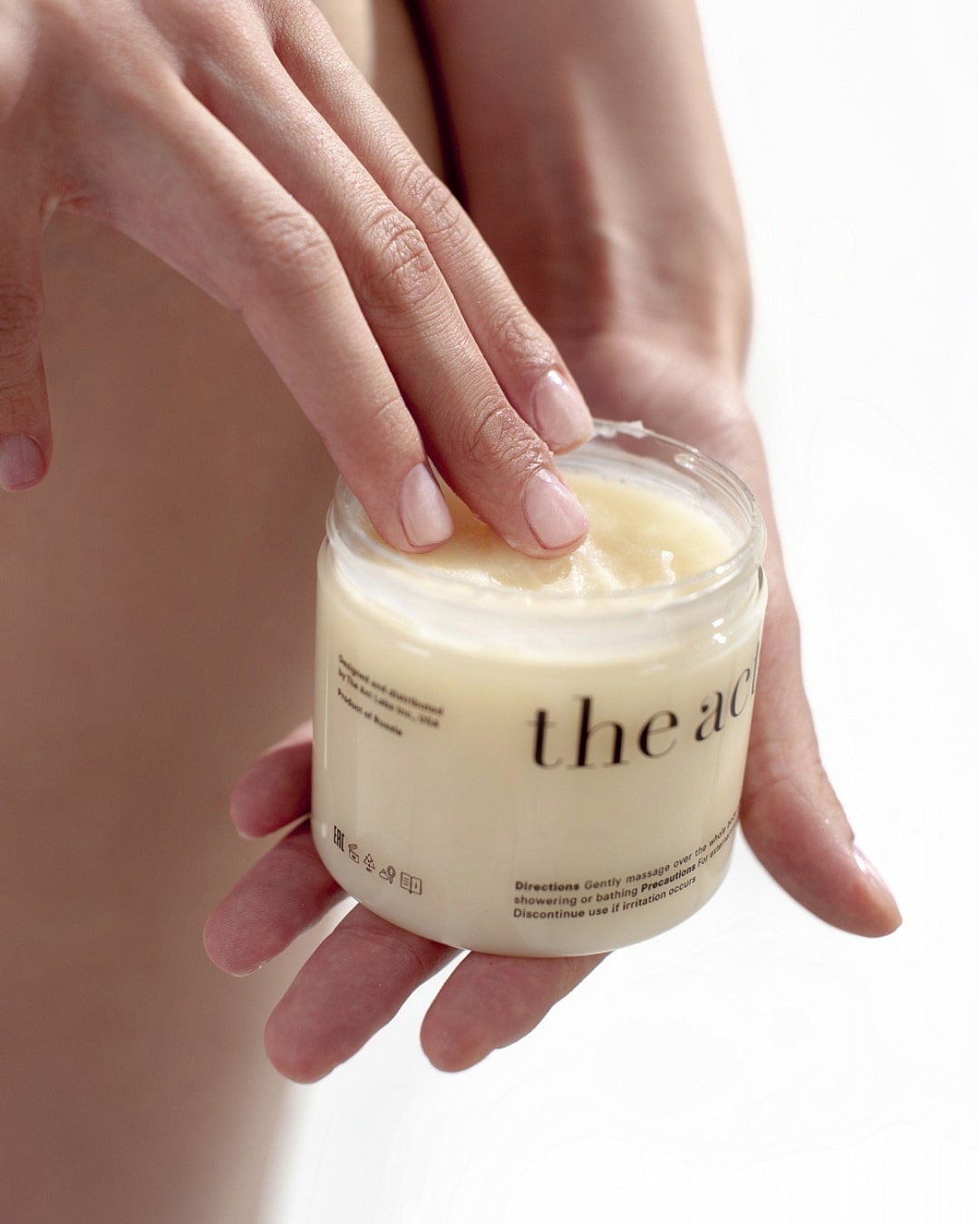 Coconut massage body butter