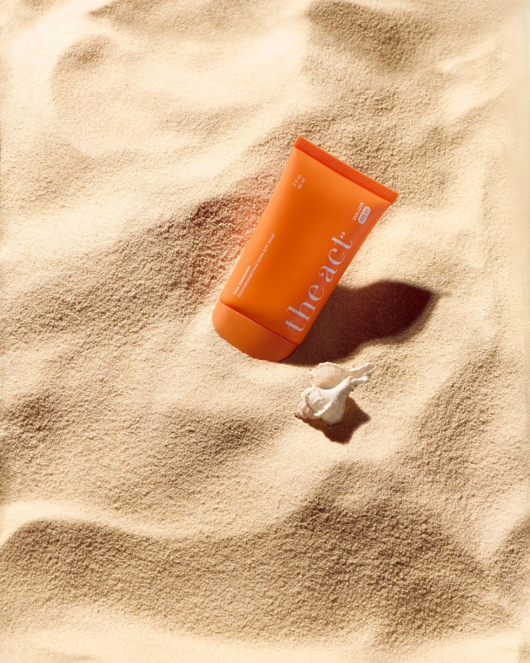 Face sunscreen SPF 50