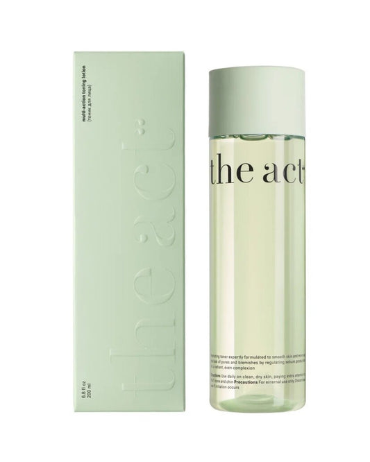 Multi-action toning lotion