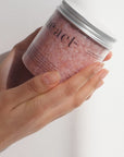 Detoxifying Leg Scrub with Himalayan Salt and Grapefruit