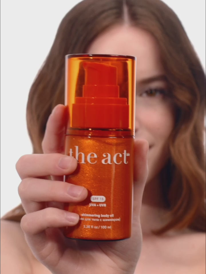 Shimmer Body Oil SPF 15~PRE ORDER NOW