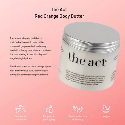 Red Orange Body Butter