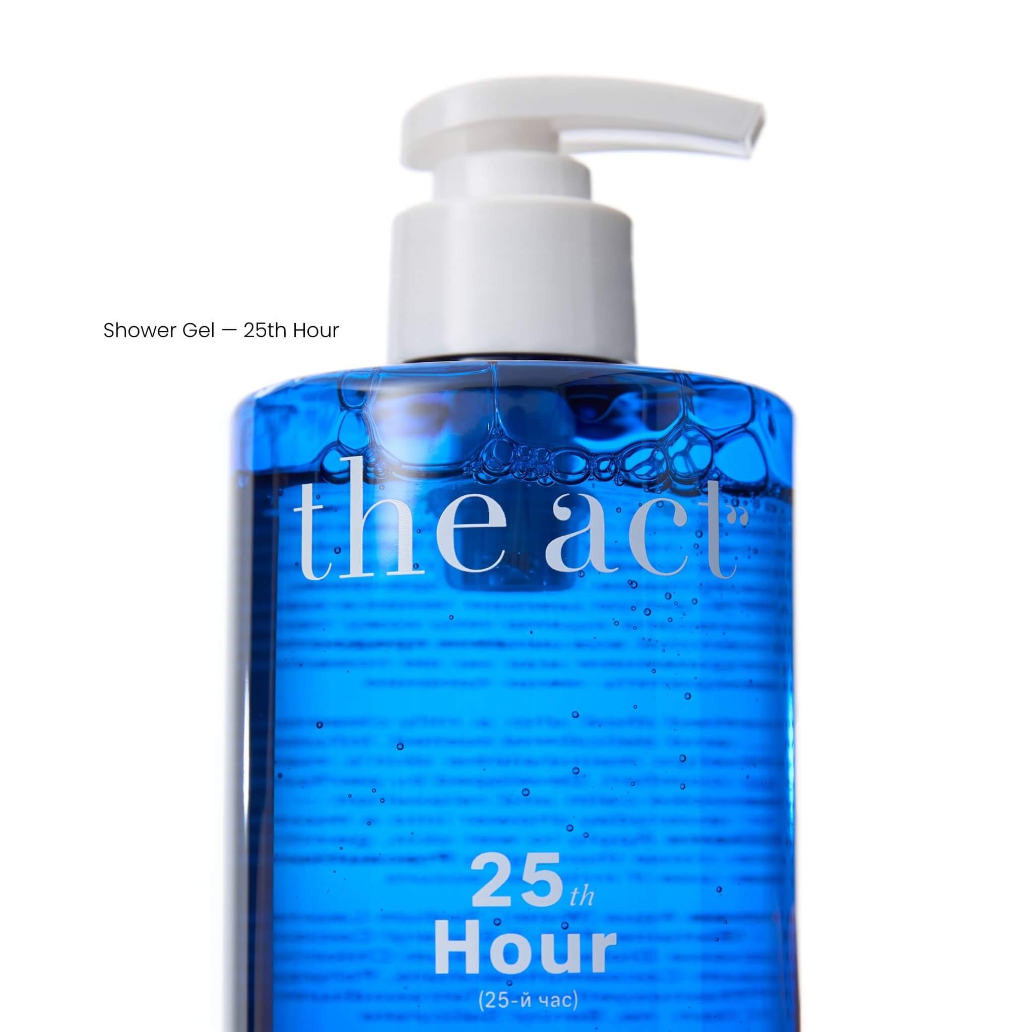 The Act 25th Hour Shower Gel — pear vanilla body wash South Africa