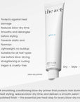 The Act Blow Dry Primer benefits — protects from heat, reduces blow-dry time and smooths hair