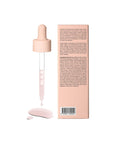 The Act Glow Serum texture — lightweight probiotic gel serum that doubles as makeup primer