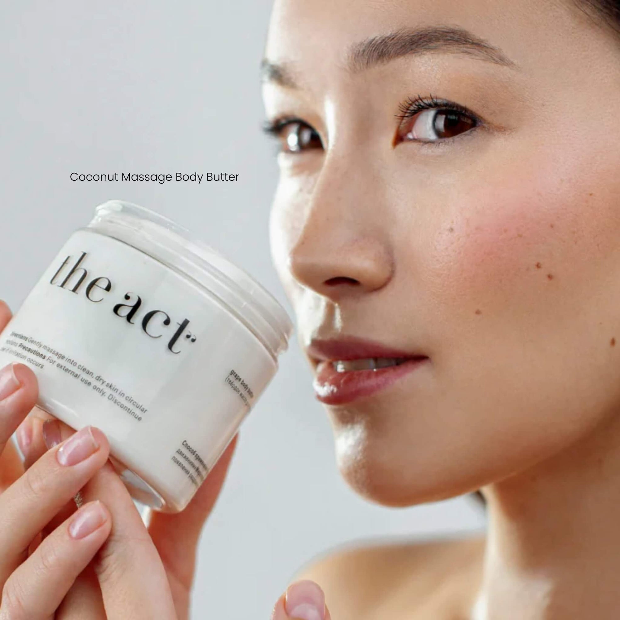 The Act Coconut Massage Body Butter — solid massage butter for spa-like experience South Africa