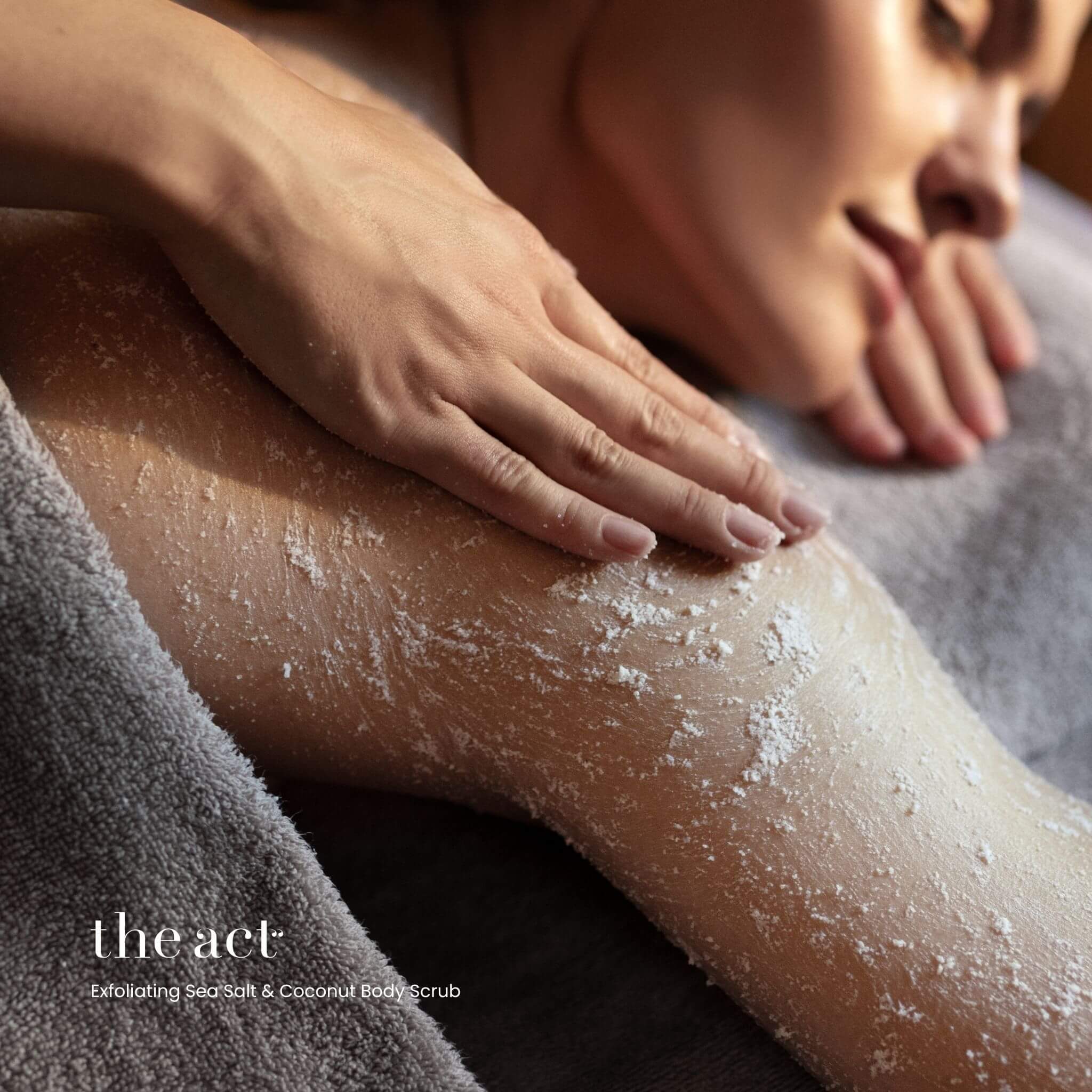 The Act Sea Salt & Coconut Body Scrub 2000g — professional coconut scrub South Africa