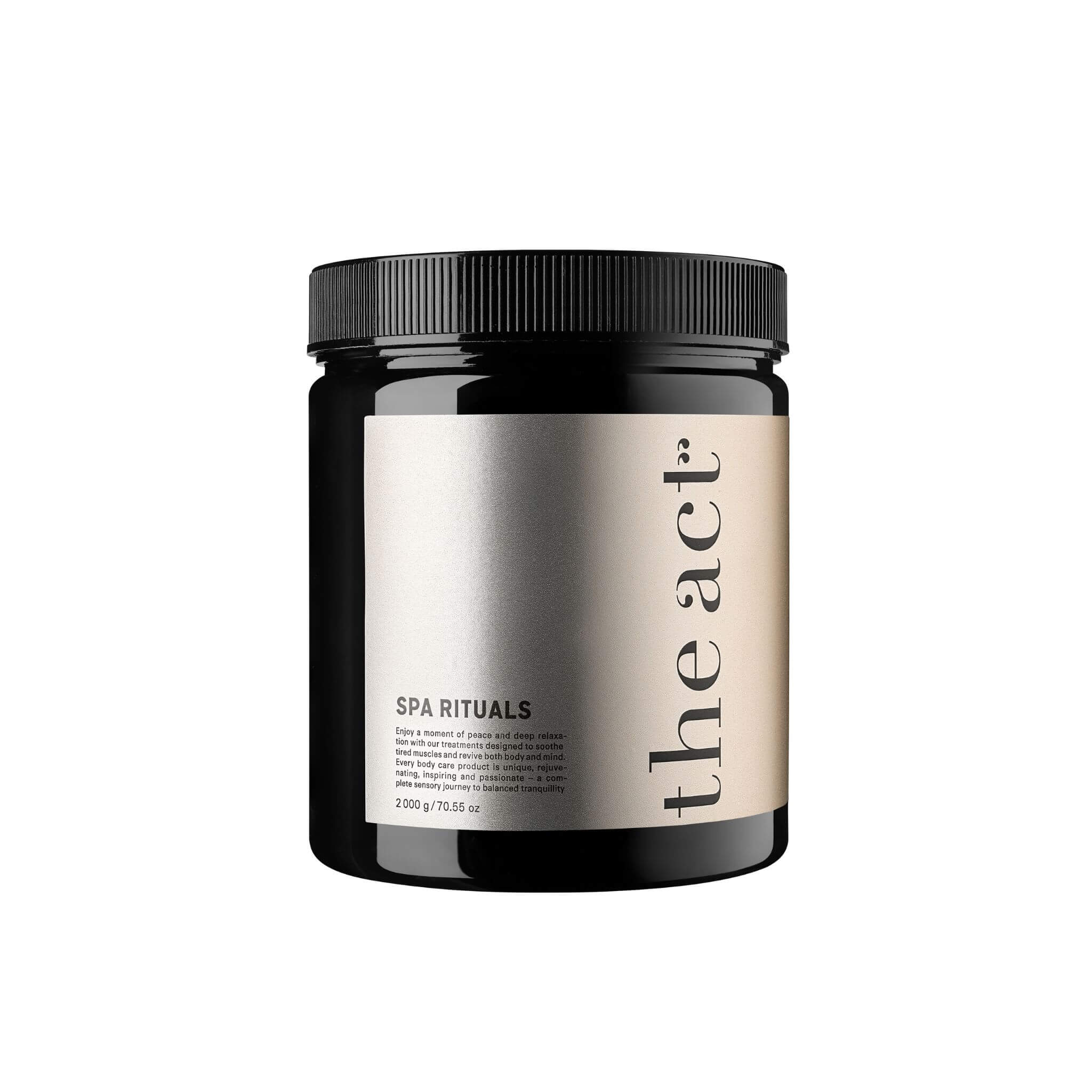 The Act Sea Salt & Coconut Body Balm 2000g professional size — coconut sea salt scrub