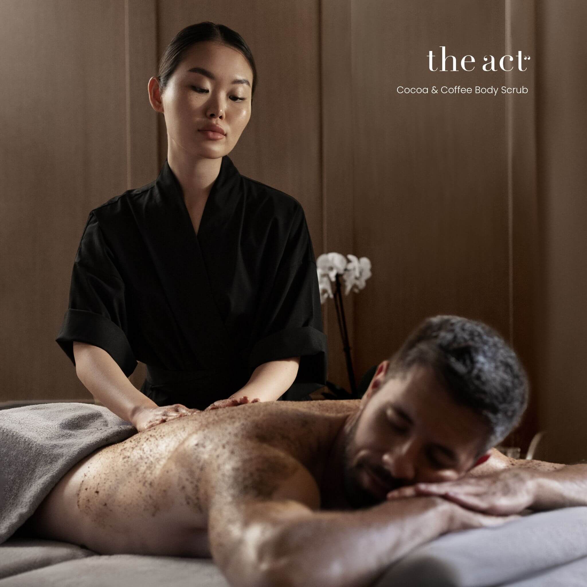 The Act Cocoa & Coffee Body Scrub 2000g — professional coffee scrub for spa and home South Africa