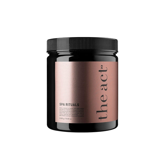 The Act Cocoa & Coffee Body Scrub 2000g professional size — ground coffee exfoliating scrub