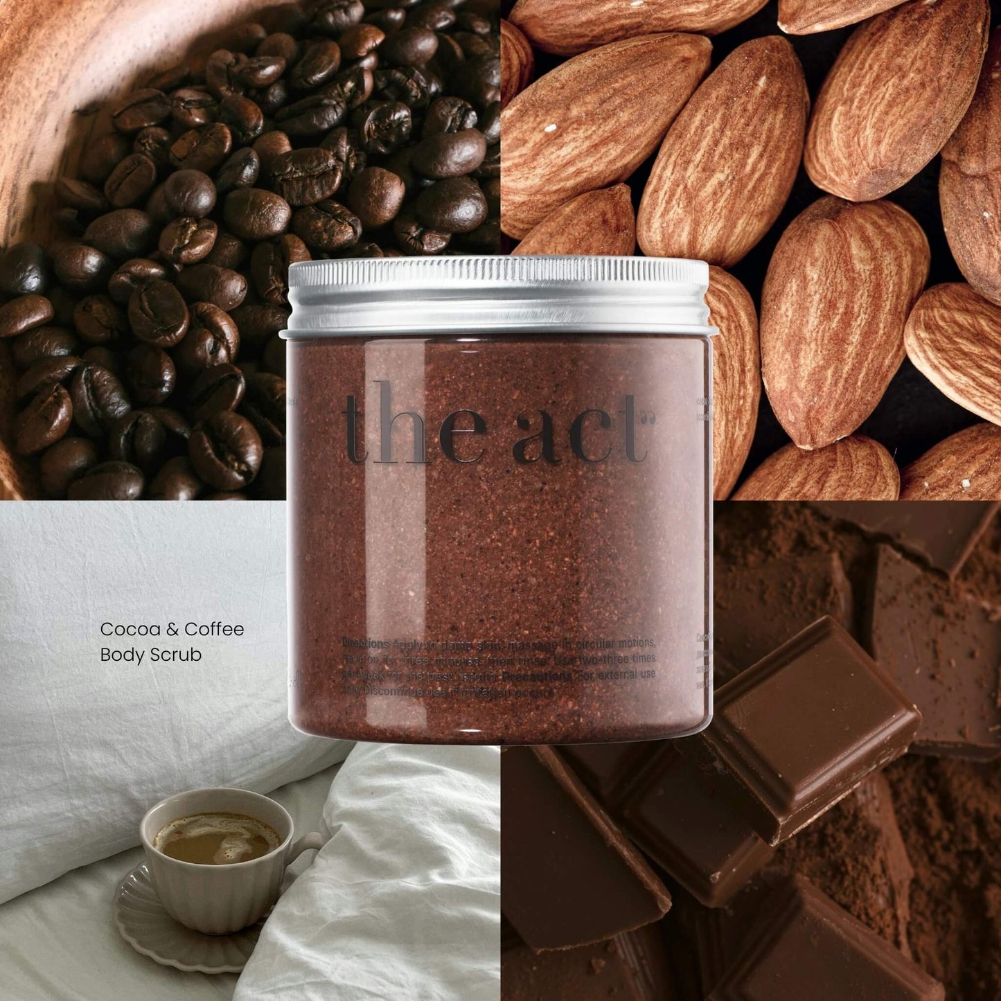 The Act Cocoa & Coffee Body Scrub — delicious coffee body scrub South Africa