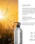How to use The Act Cosaque Hand Wash 400ml pump onto wet hands, lather 20 seconds and rinse