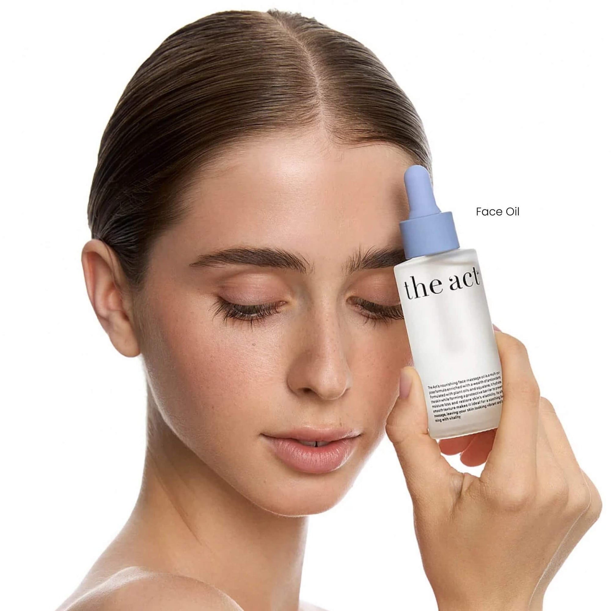 The Act Facial Massage Oil — nourishing face oil for massage and daily use South Africa