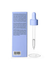 The Act Facial Massage Oil texture and dropper — lightweight silky oil formula