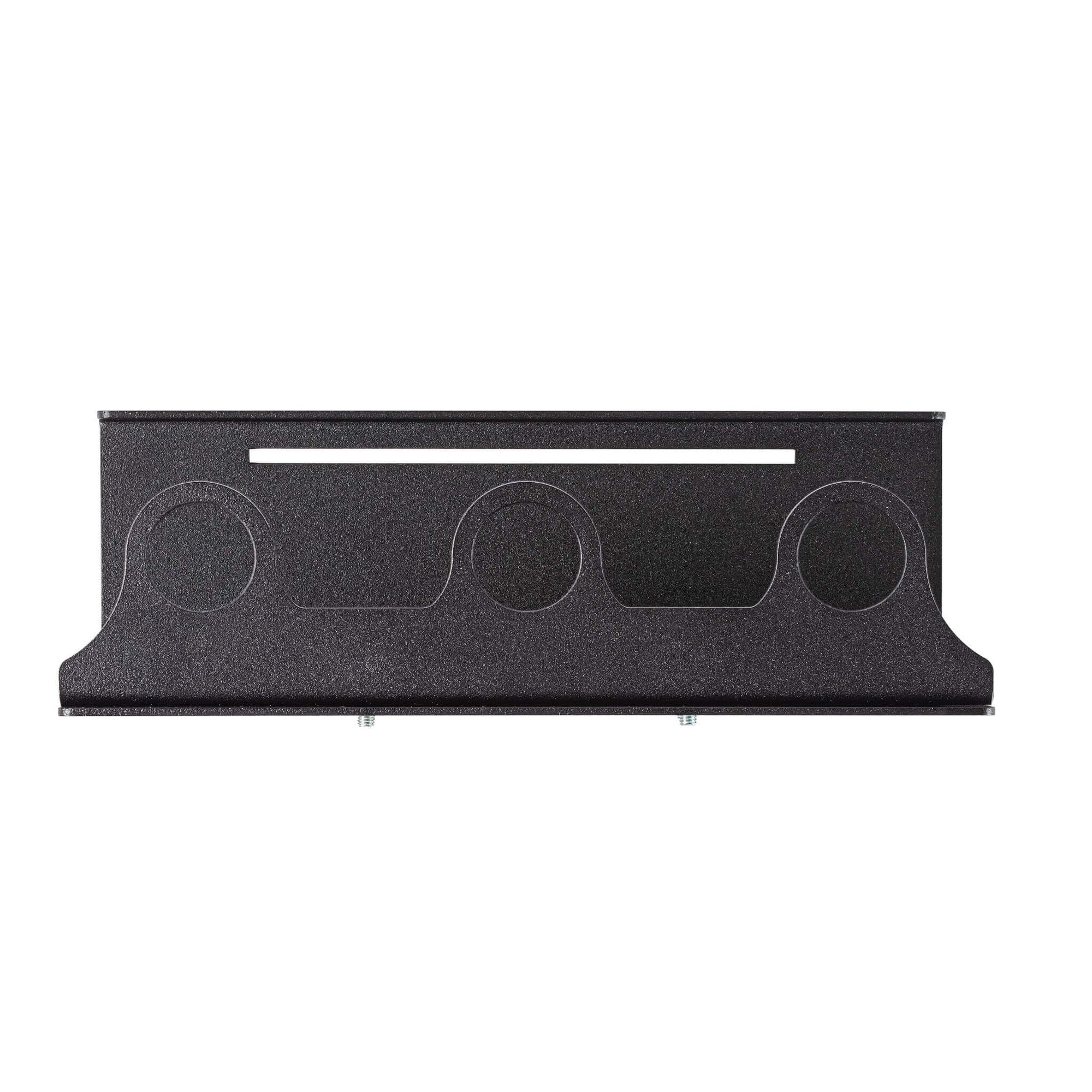 The Act Dispenser Holder Bracket, single collar with three independent bottle neck securing rings