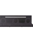 The Act Dispenser Holder Bracket, single collar with three independent bottle neck securing rings