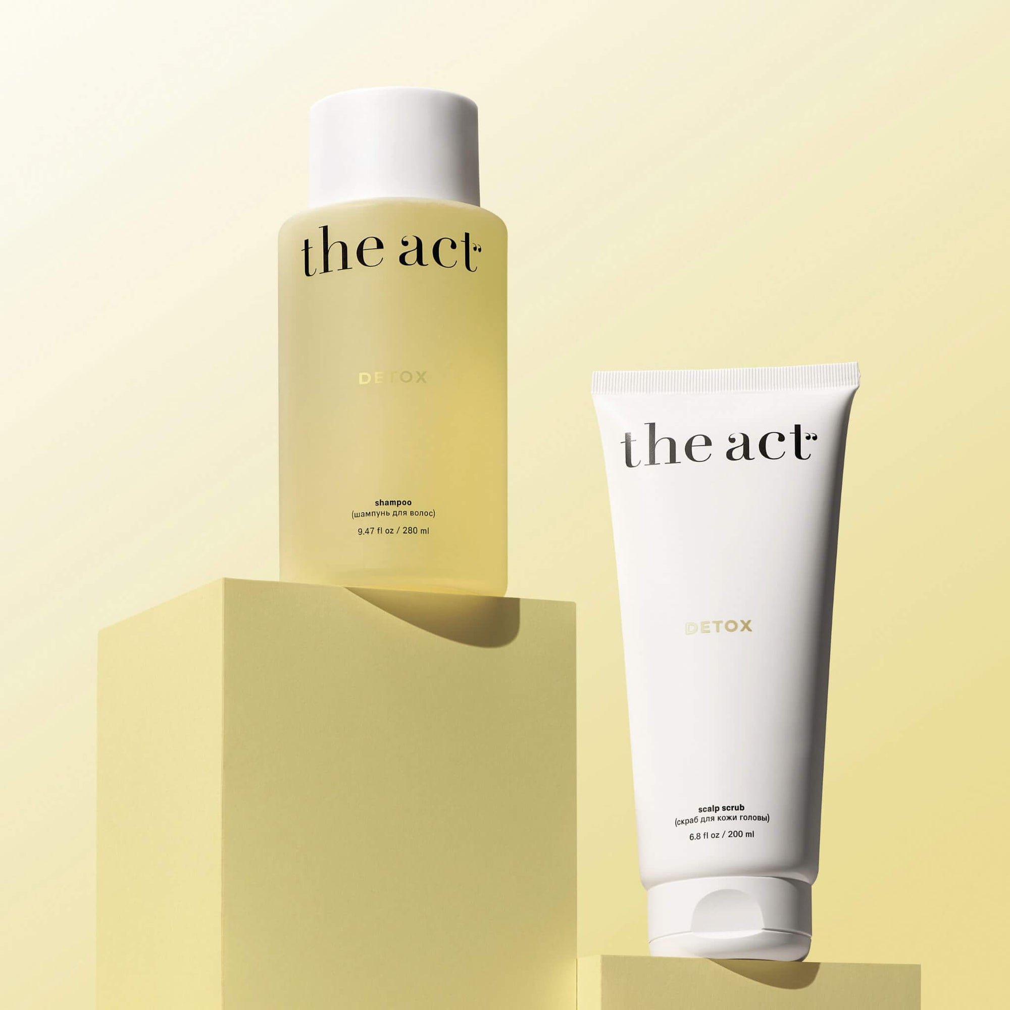 The Act Shampoo Detox 280ml — keratin repairing shampoo South Africa