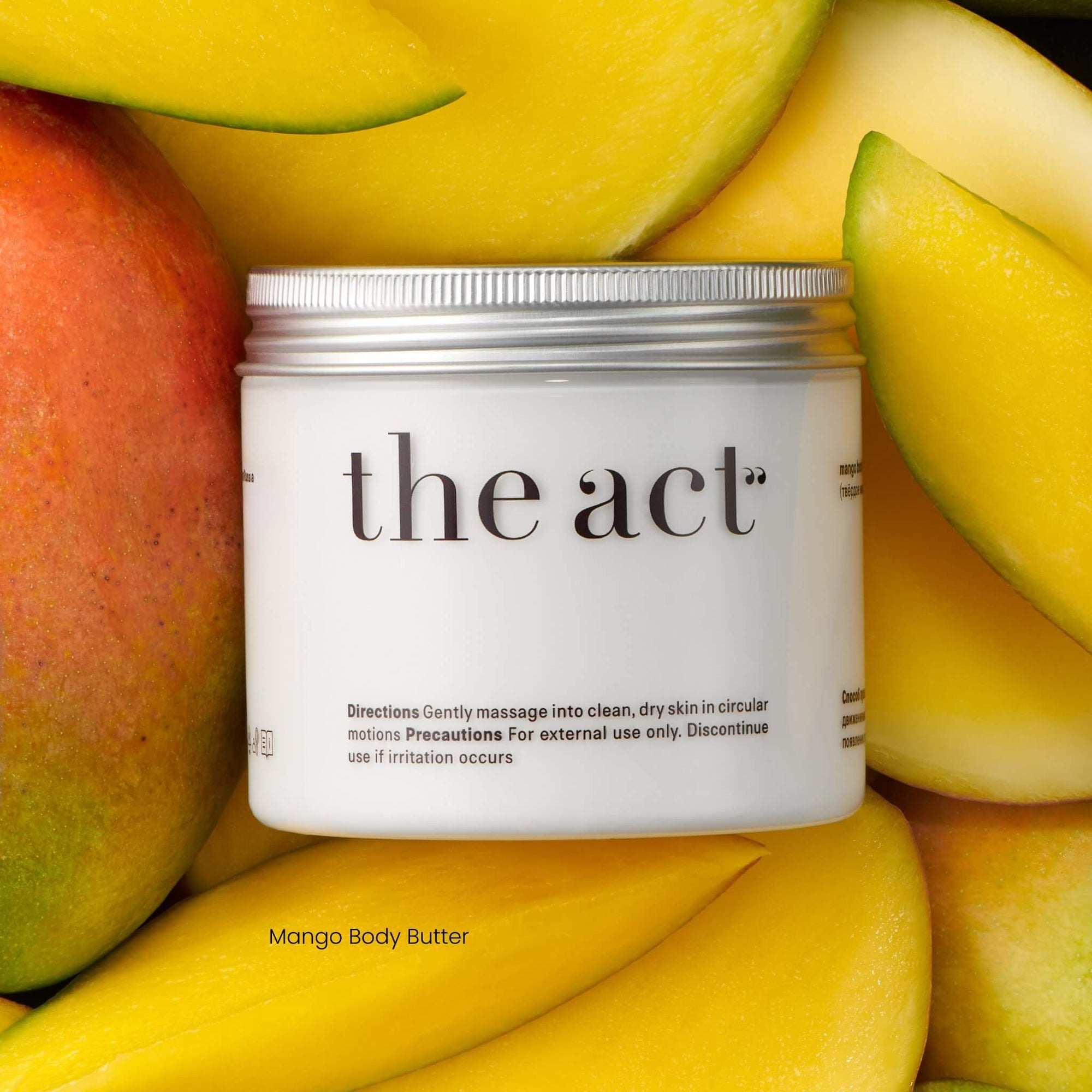 The Act Mango Body Butter — rich body butter for very dry skin South Africa