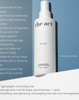 The Act Hair Volumising Spray benefits — lifts, thickens and adds body without stiffness